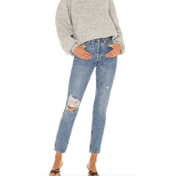 Boyish The Billy Skinny Distressed Jeans Great Indicator-sz 27 - Picture 1 of 14